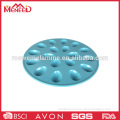 Blue color melamine disposable egg serving trays